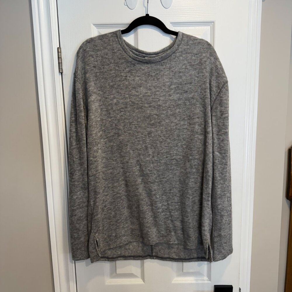 Mens Long Sleeve Top Knit Size Large